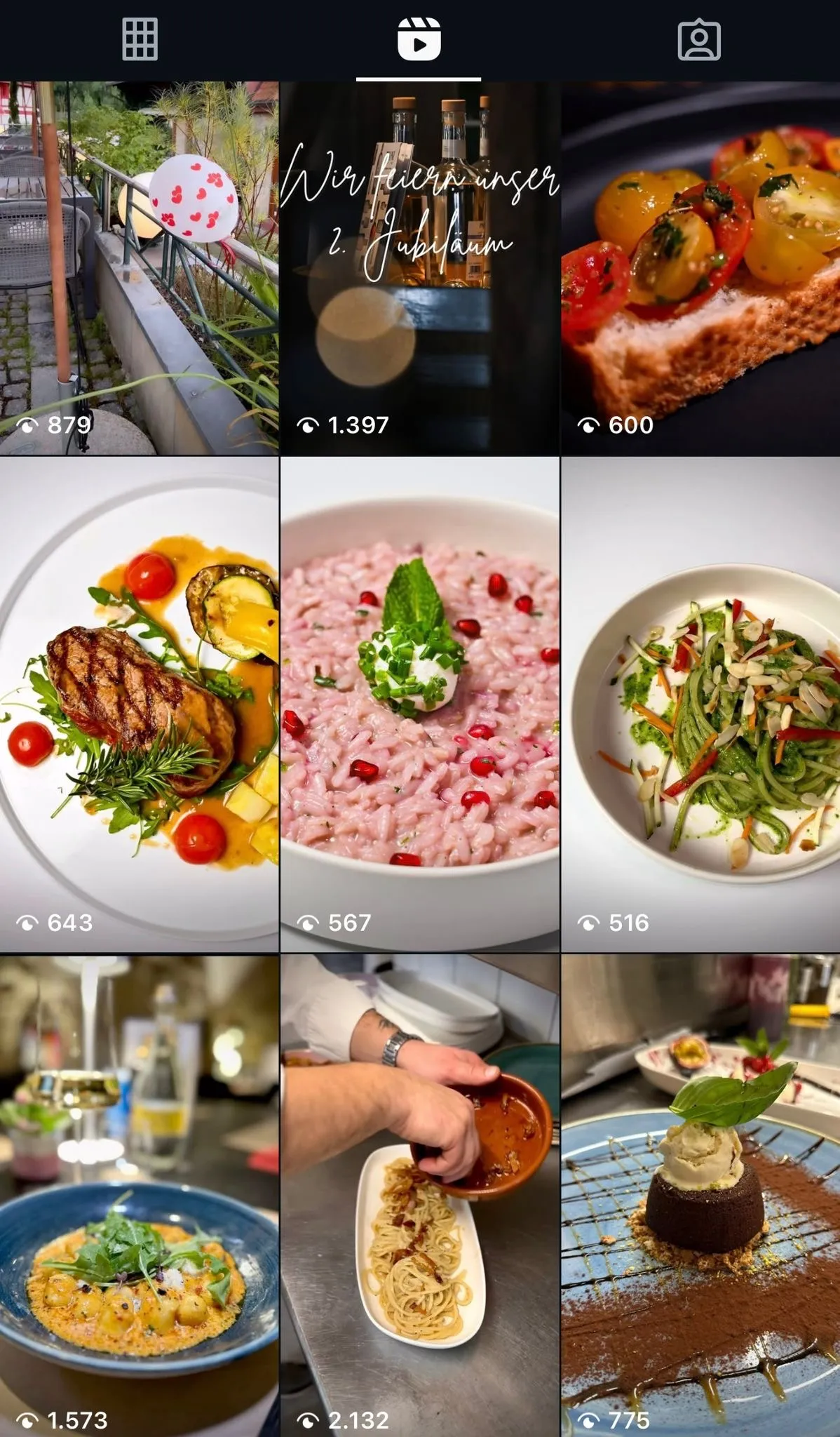 Reel-Produktion in der Restaurantküche – Storytelling live.