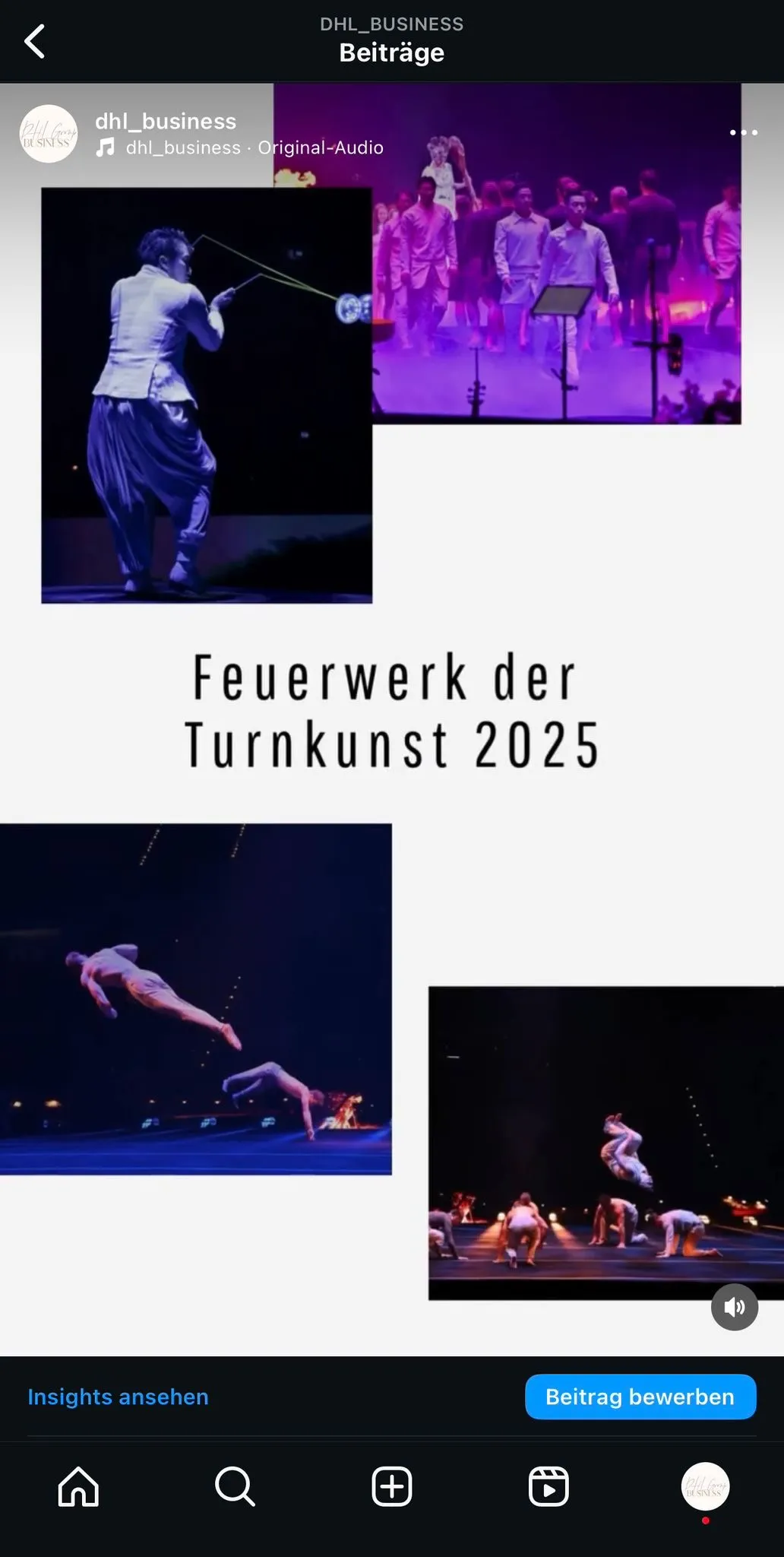 Business Content für DHL – markengerechte Social Media Fotografie aus Nürnberg.