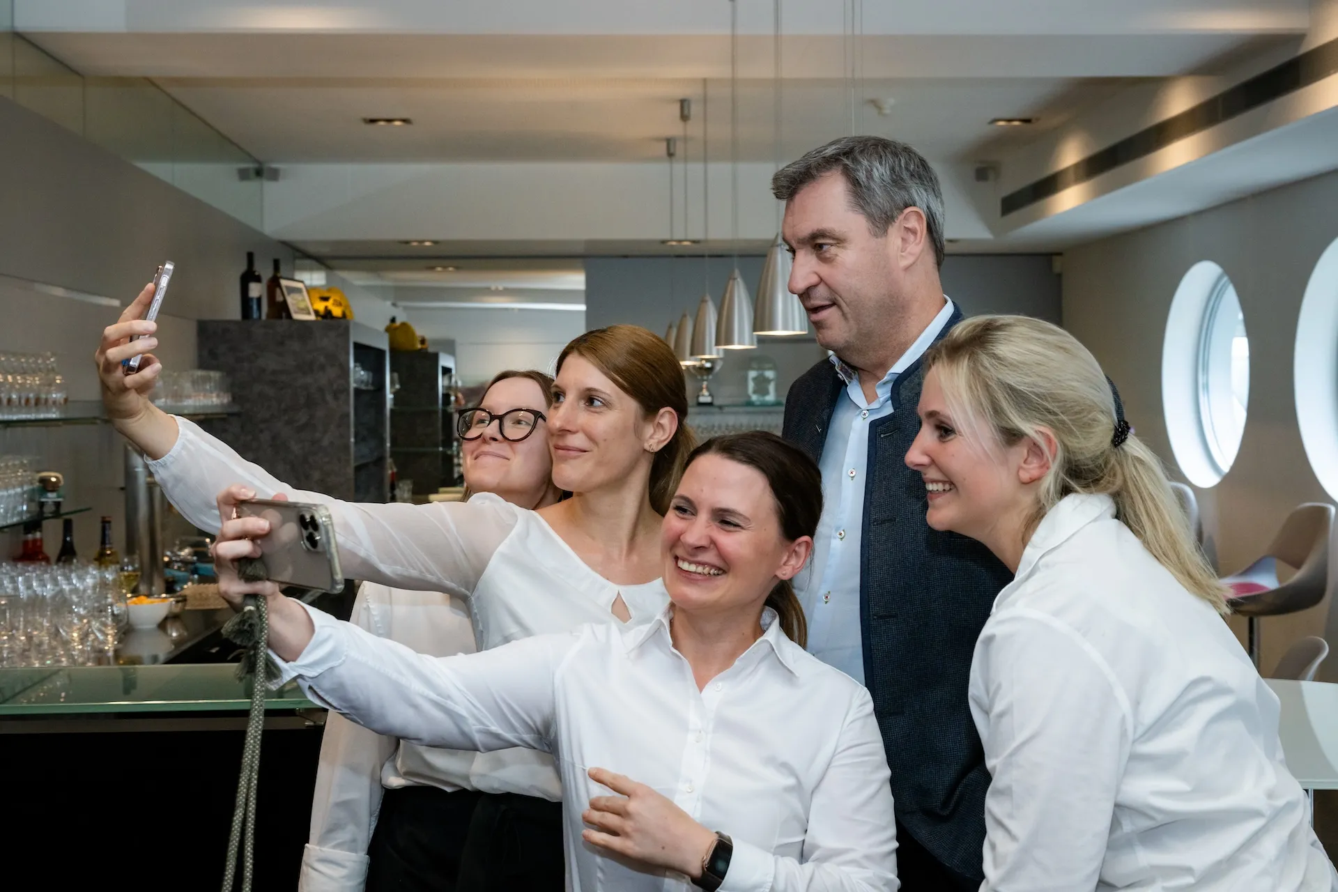 Selfies mit Markus Söder