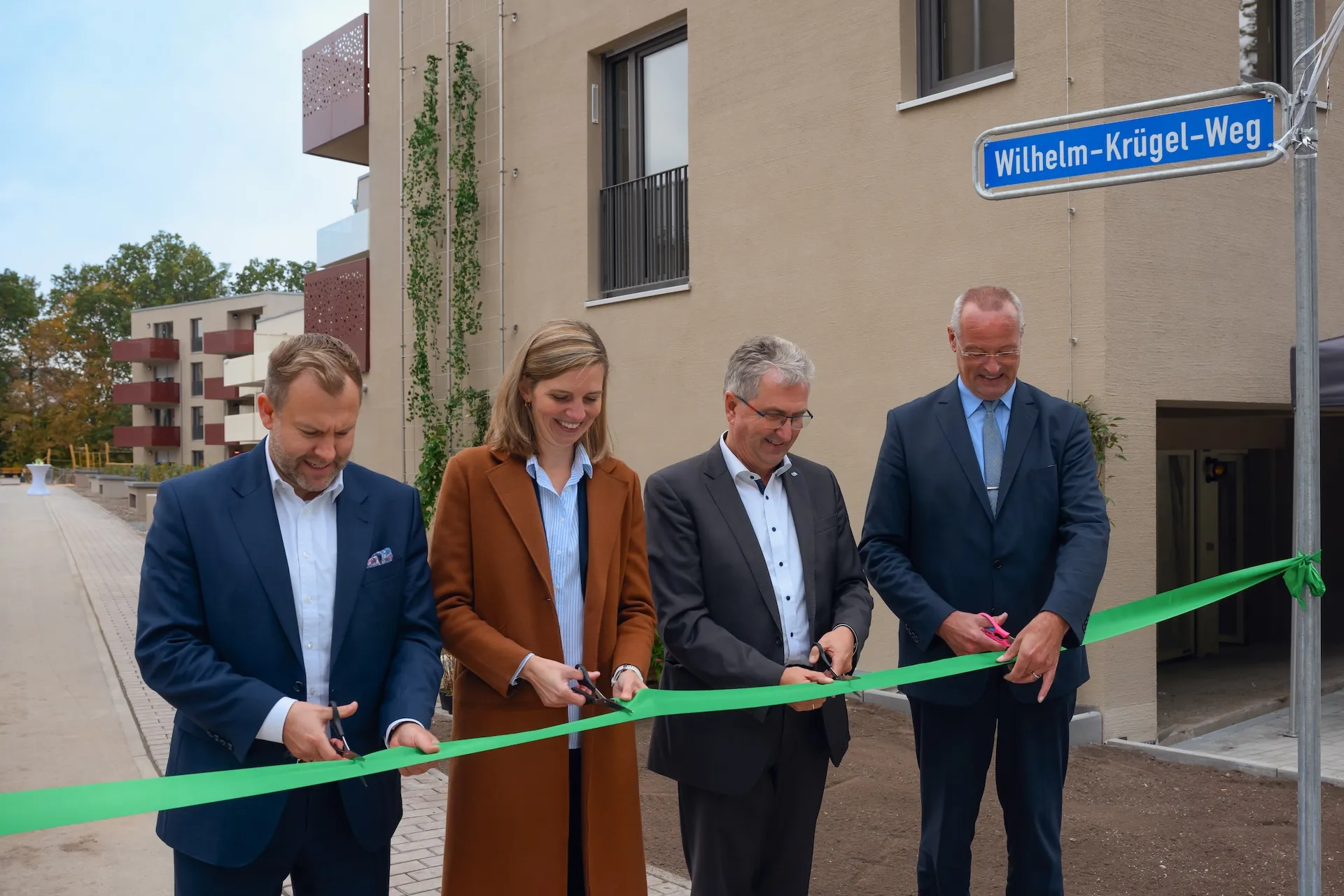 Straßeneinweihung in Nürnberg